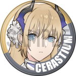 "Cerastium" Character Pin Badge