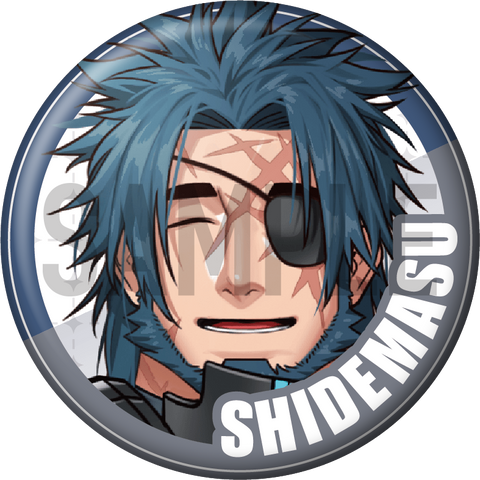 "Shidemasu" character can badge