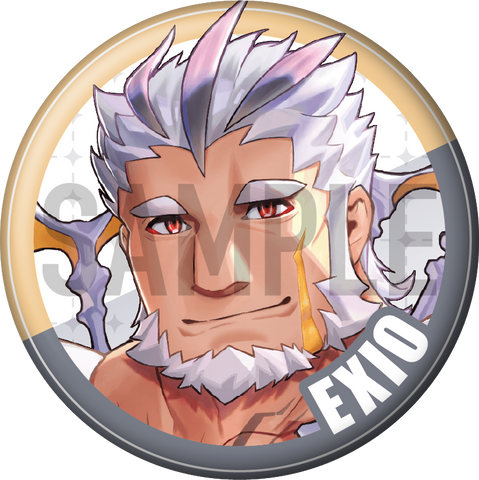 "Exio (anti -hero)" character can badge