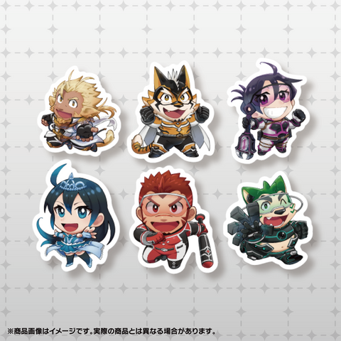 Live A Hero！迷你平行飞行「贴纸套装」