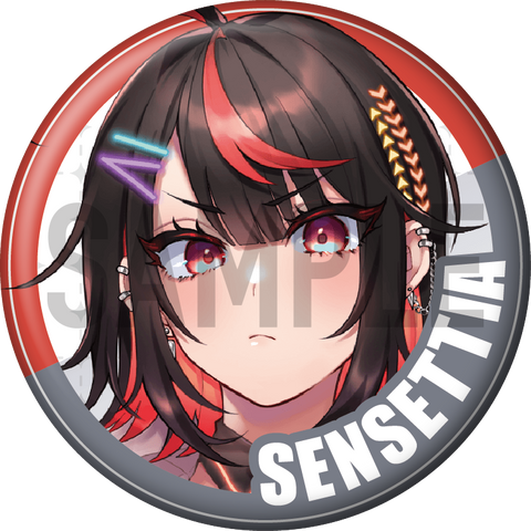 "Sensettia" Character Badge