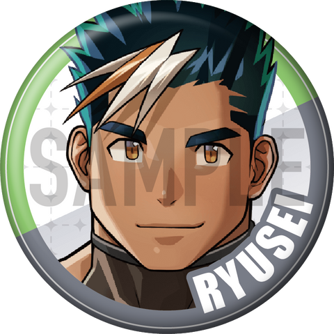 "Ryusei" character can badge