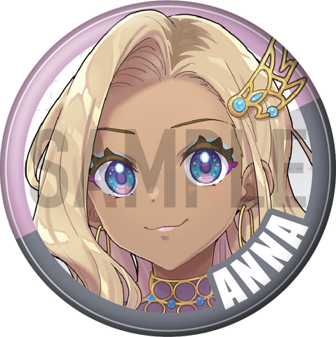 Character Can Badge "Anna"