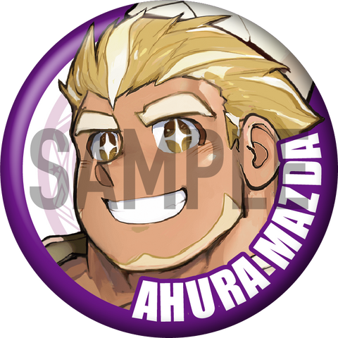 "Ahura Mazda" Character Can Badge