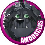 "Amduscias" Character Can Badge