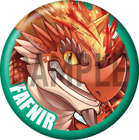 "Fafnir B" Character Can Badge

