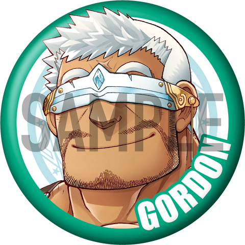 "Gordon B" Character Can Badge

