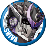 "Shiva B" Character Can Badge
