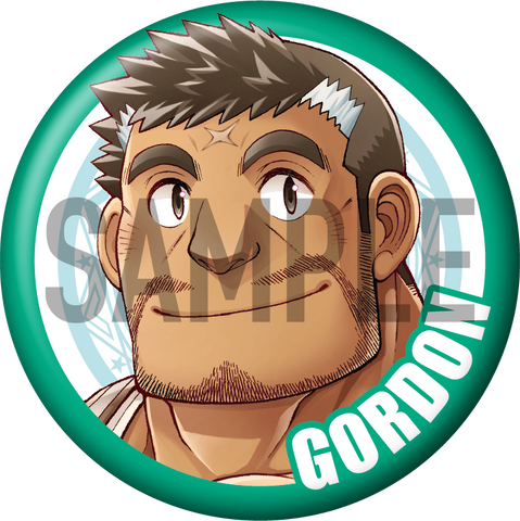 "Gordon" Character Can Badge


