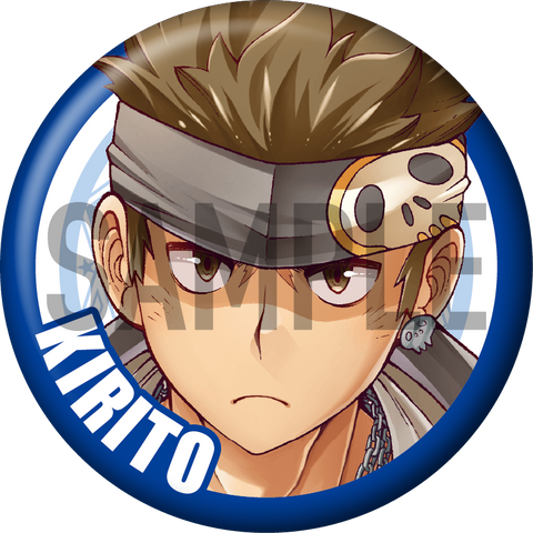 "Kirito" Character Can Badge