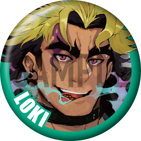 "Loki" Character Can Badge
