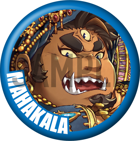 "Mahakala" Character Can Badge
