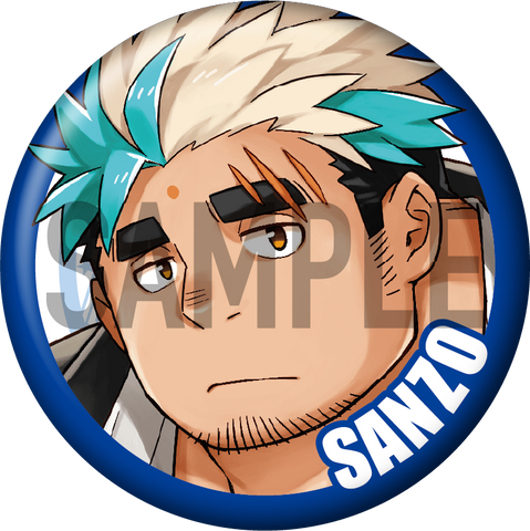 "Sanzo" Character Can Badge
