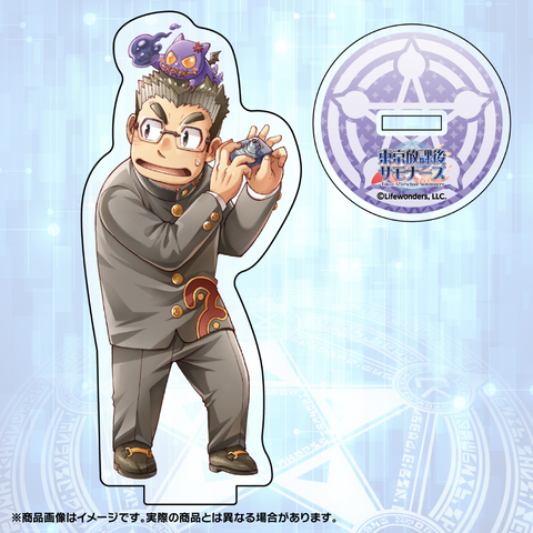 도쿄 방과 후 서머너즈 「카미야도 학원 대집합!」 미니 아크릴 피규어 「시로우」