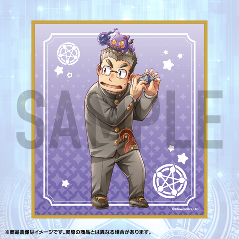 도쿄 방과후 소환수 「카미야도 학원 총출동!」 미니 색지 – 시로우