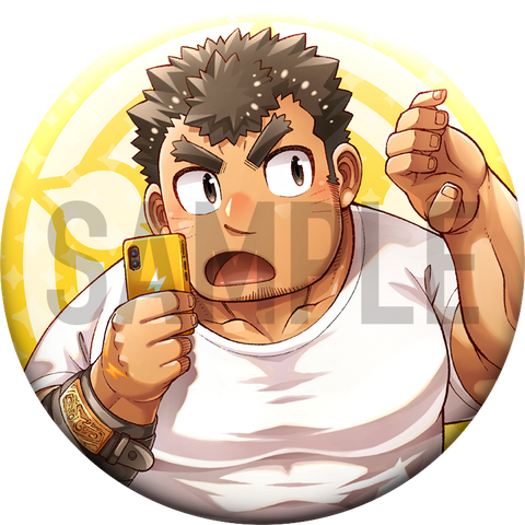 도쿄 방과후 소환수 「카미야도 학원 총출동!」 캔 배지 – 켄고