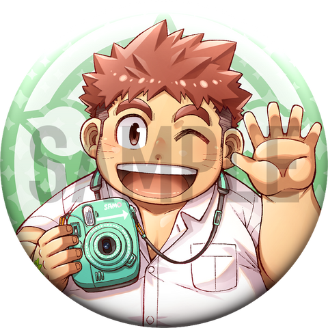 도쿄 방과후 소환수 「카미야도 학원 총출동!」 캔 배지 – 료타