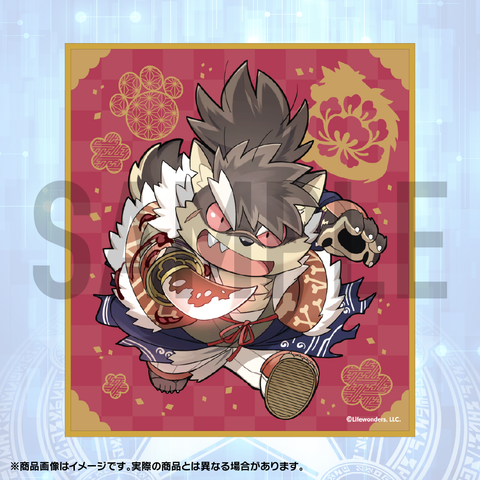 Tokyo After School Summoners "All the Eight Dogs Warriors! Mini color paper "Shino"