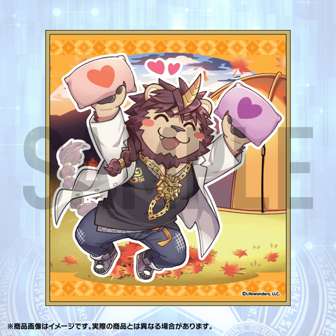 Tokyo Afterschool Summoners Ueno Beast Tamers Camp Mini Shikishi "Pazuzu"