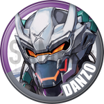 "Danzo" character can badge