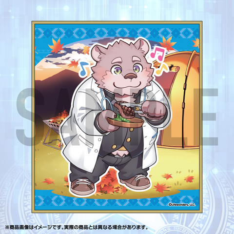 "Tokyo Afterschool Summoners Ueno Beast Tamers Camp Mini Shikishi 'Jambavan'