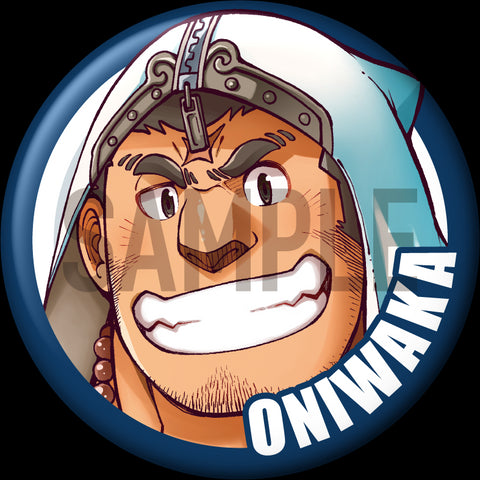 "Oniwaka" Character Can Badge