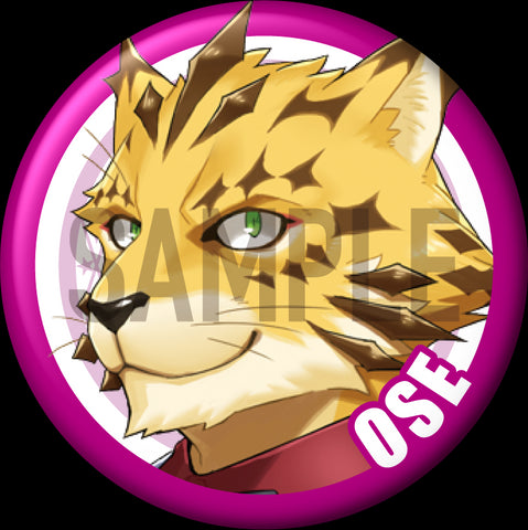 "Ose (Type B)" Character Can Badge