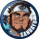 "Sandayu" Character Can Badge