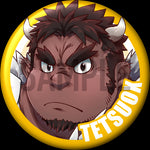 "Tetsuox" Character Can Badge