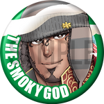 "The Smoky God" Character Can Badge