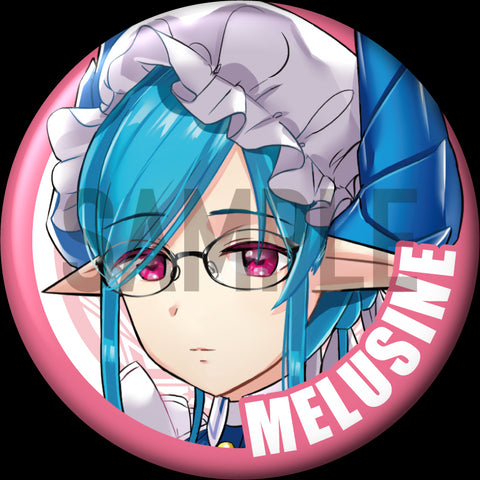"Melusine" Character Can Badge