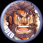 "Ded (Type B)" Character Can Badge
