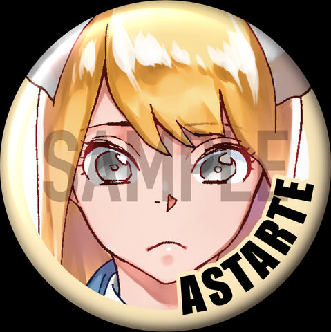 "Astarte" Character Can Badge