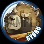 "Gyobu" character can badge