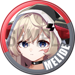 "Melide" Character Can Badge