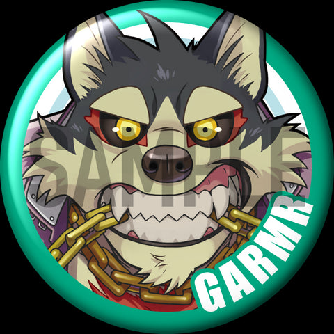 "Garmr" Character Can Badge