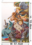 The summoned Brave & Fantastic Boyfriends Special Tapestry (Travel warriors)