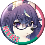 "Hekate" Character Can Badge