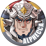 "Alphecca" Character Can Badge