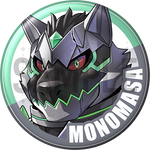 "Monomasa" Character Can Badge