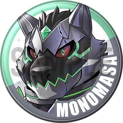 "Monomasa" Character Can Badge