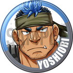"Yoshiori" Character Can Badge