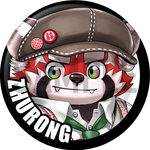 "Zhurong" Character Can Badge