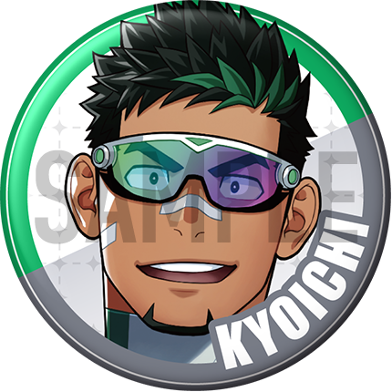 "Kyoichi" Character Can Badge