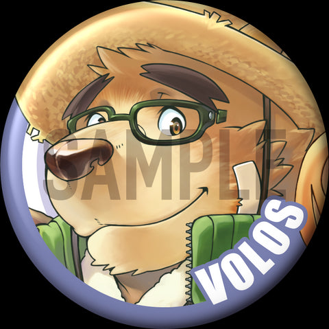 "Volos" Character Can Badge