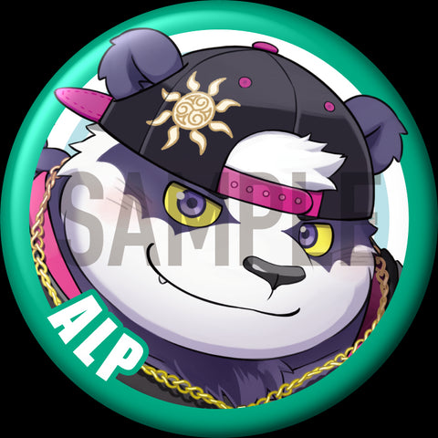 "Alp" Character Can Badge