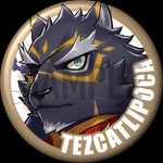 "Tezcatlipoca" Character Can Badge