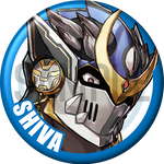 "Shiva" Character Can Badge