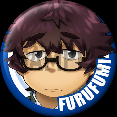 "Furufumi" Character Can Badge