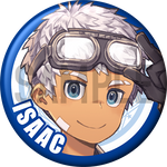"Issac" Character Can Badge